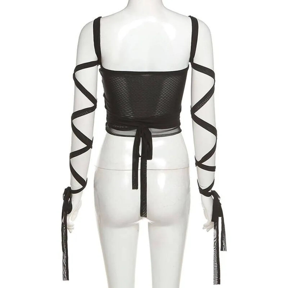 Dark Ice Punk Lace Camis - Women’s Clothing & Accessories - Sleeveless - Asymmetric - Camis - 8