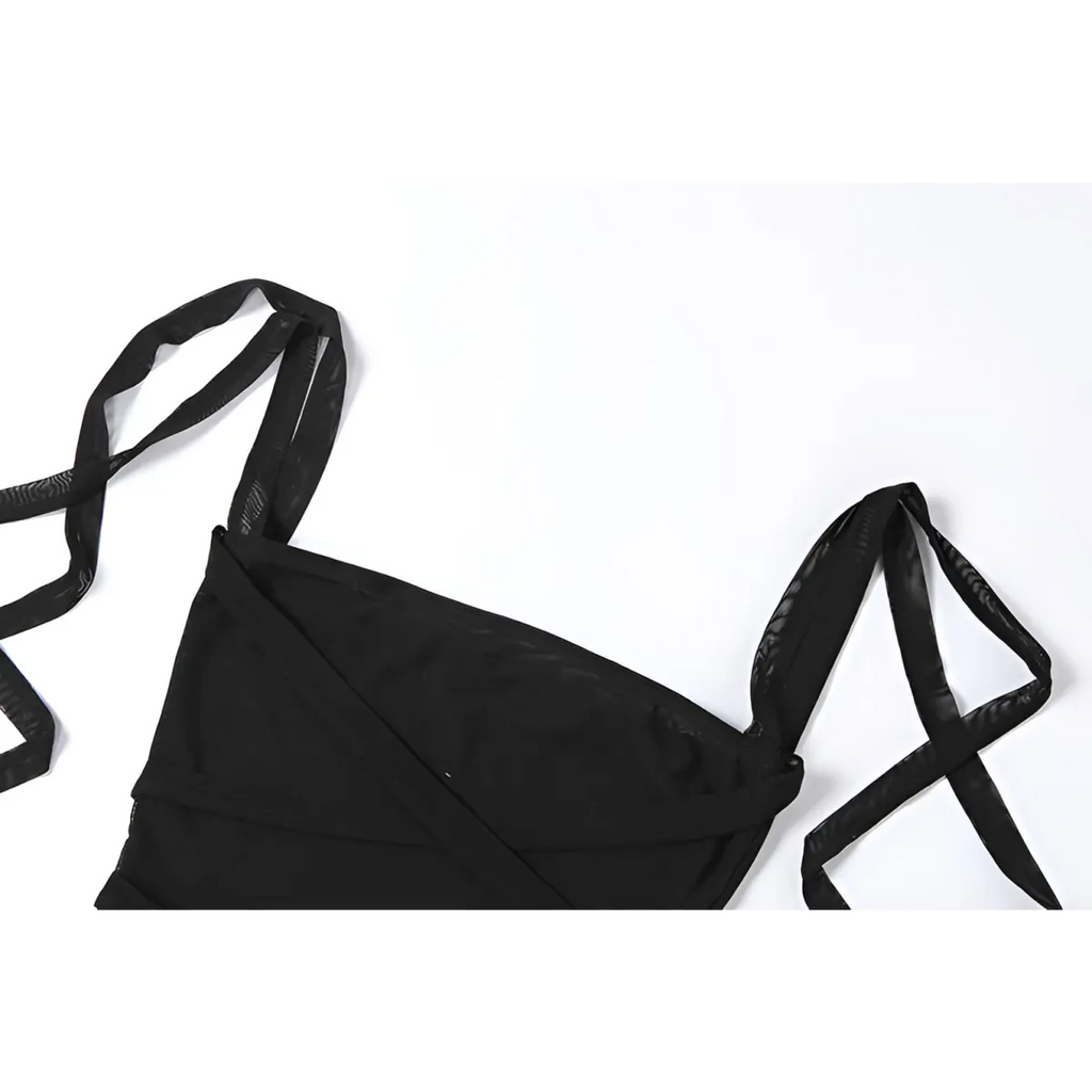 Dark Ice Punk Lace Camis - Women’s Clothing & Accessories - Sleeveless - Asymmetric - Camis - 9