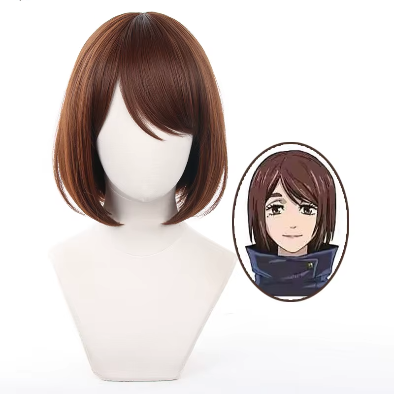 Ieiri Shoko Cosplay Outfit – Jujutsu Kaisen School Uniform Set - S / Wig Only(one size) - Anime - Costumes - 2024