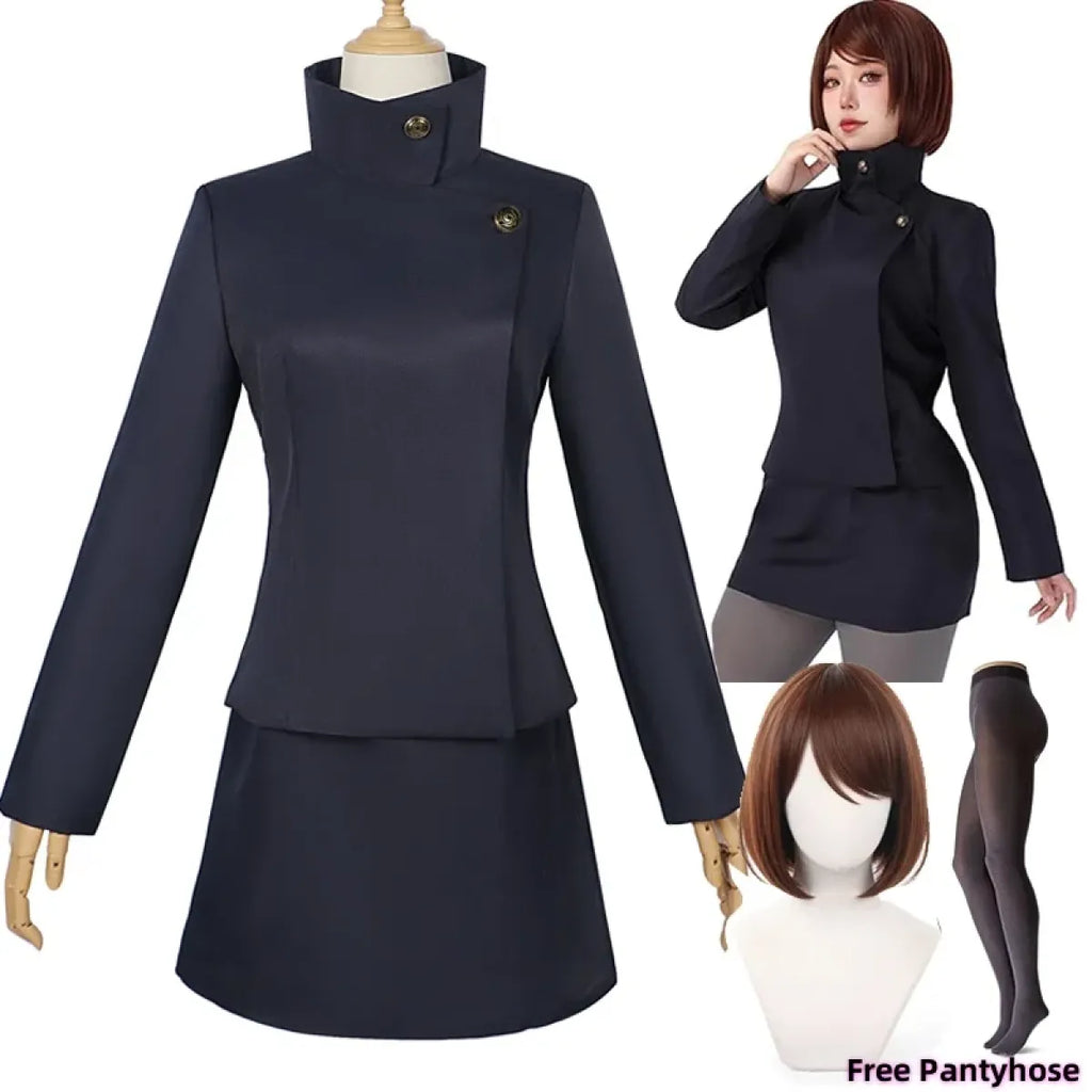 Ieiri Shoko Cosplay Outfit – Jujutsu Kaisen School Uniform Set - Anime - Cosplay - 1