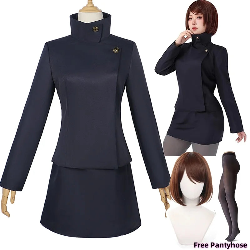 Ieiri Shoko Cosplay Outfit – Jujutsu Kaisen School Uniform Set - Anime - Costumes - 2024 - 1 - Worldwide Shipping