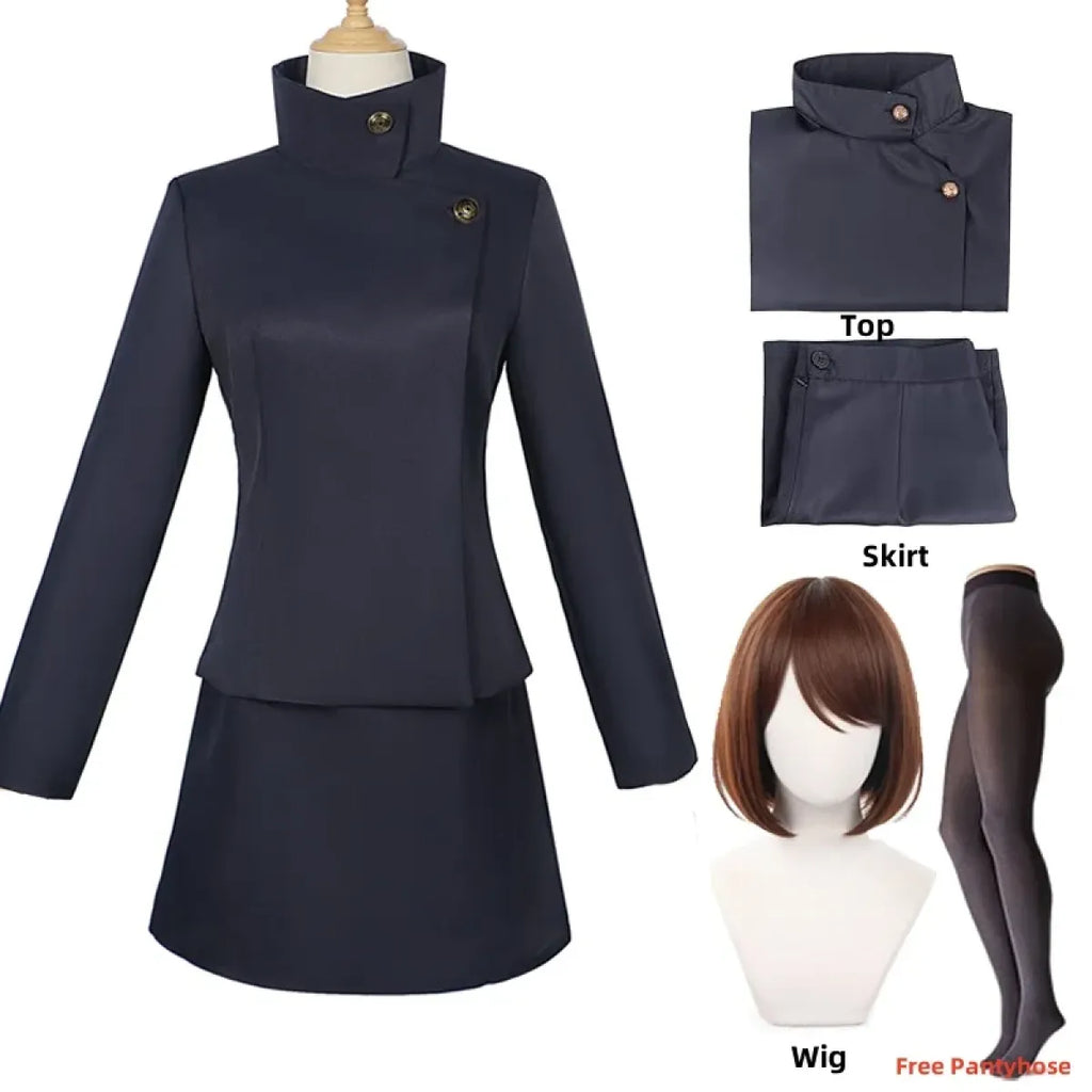 Ieiri Shoko Cosplay Outfit – Jujutsu Kaisen School Uniform Set - Anime - Cosplay - 9