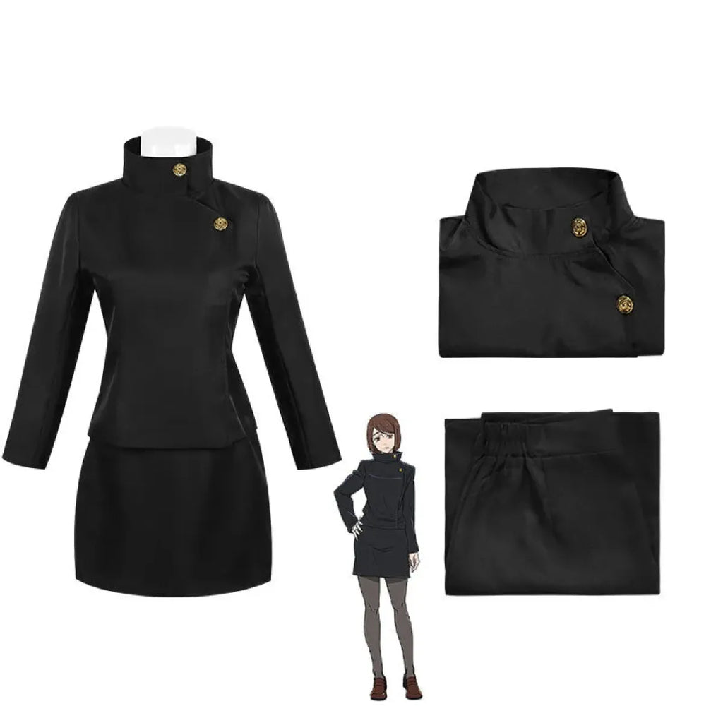 Ieiri Shoko Cosplay Uniform Set with Wig - Cosplay - Cosplay - 5