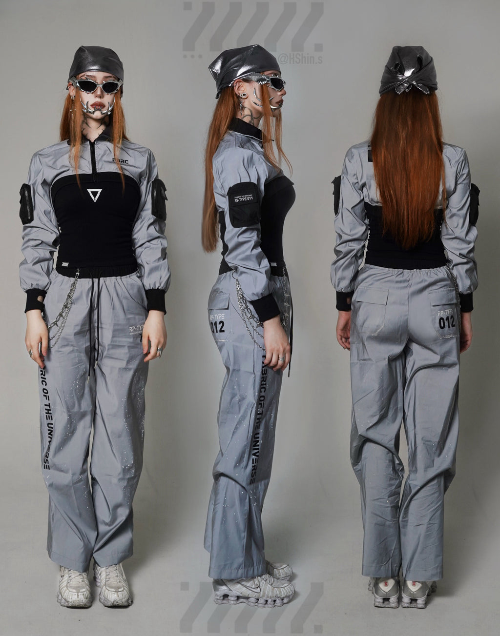 RP-Type 012 Reflective Baggy Pants