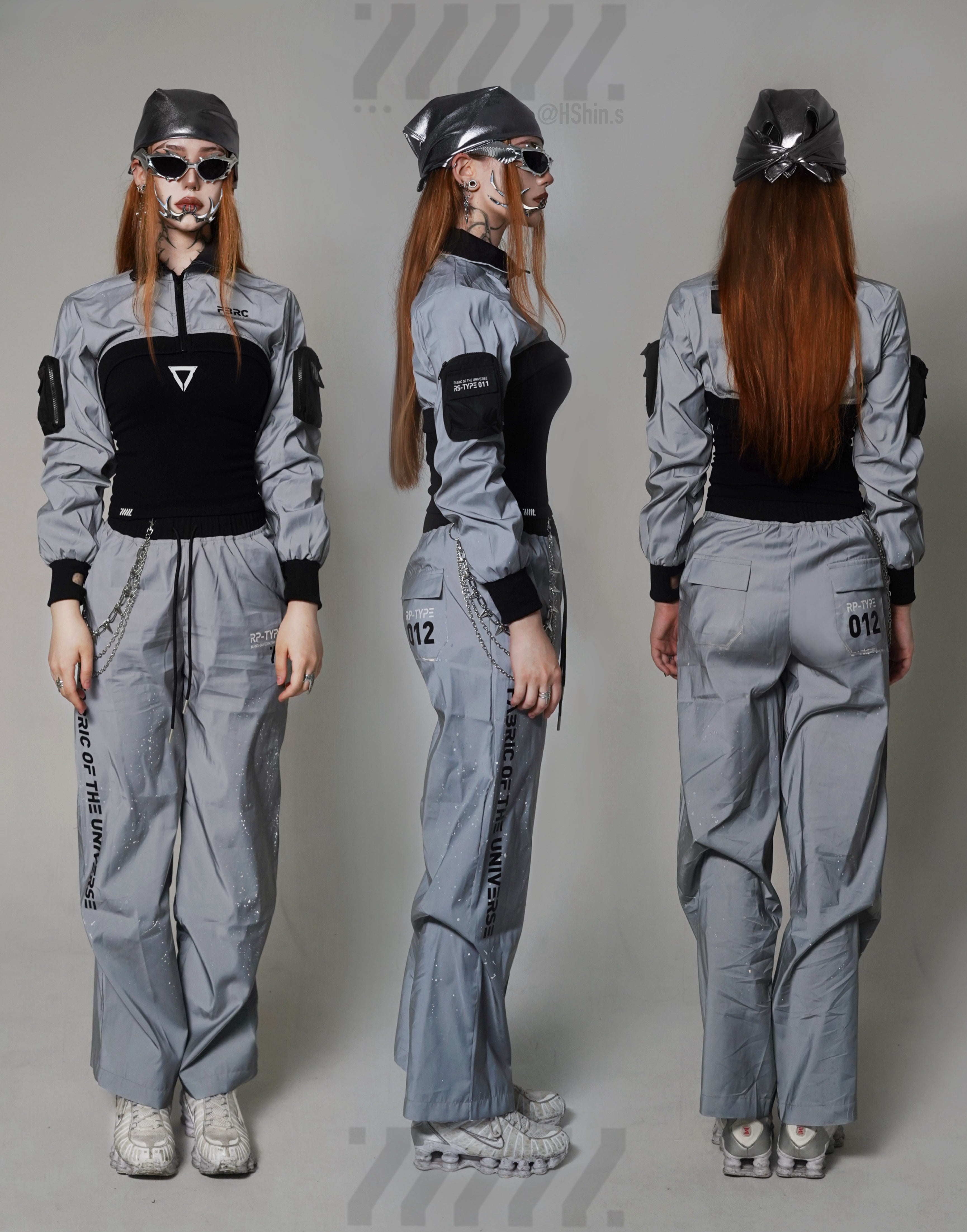 RP-Type 012 Reflective Baggy Pants