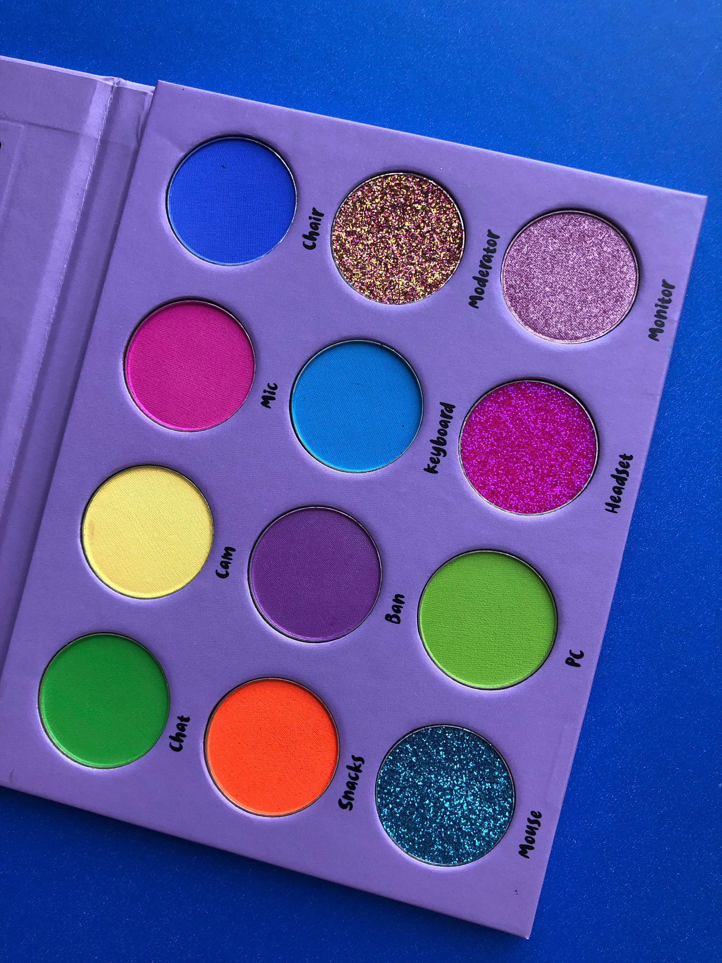 Streamer Vibes 12-Color Eyeshadow Palette