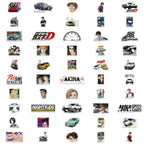 Initial D Anime Stickers - 10/30/50/100PCS - Anime - 5