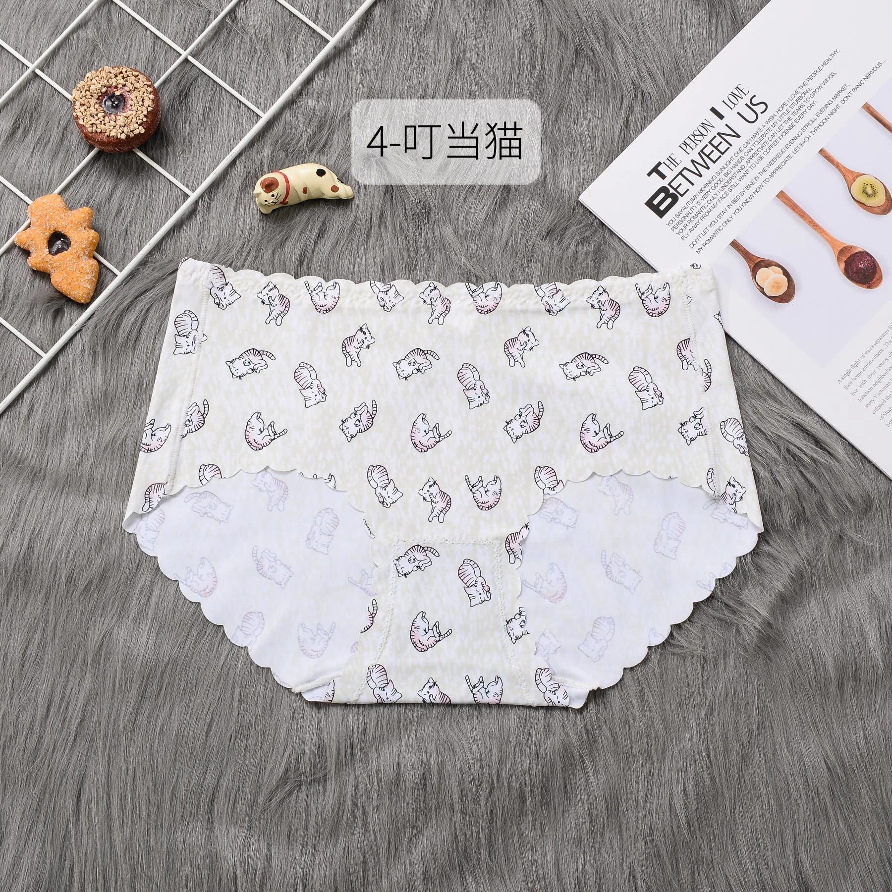 Kawaii Hello Kitty Silk Panties - White / 45 60kg - Intimates - Lingerie - 8 - 2024