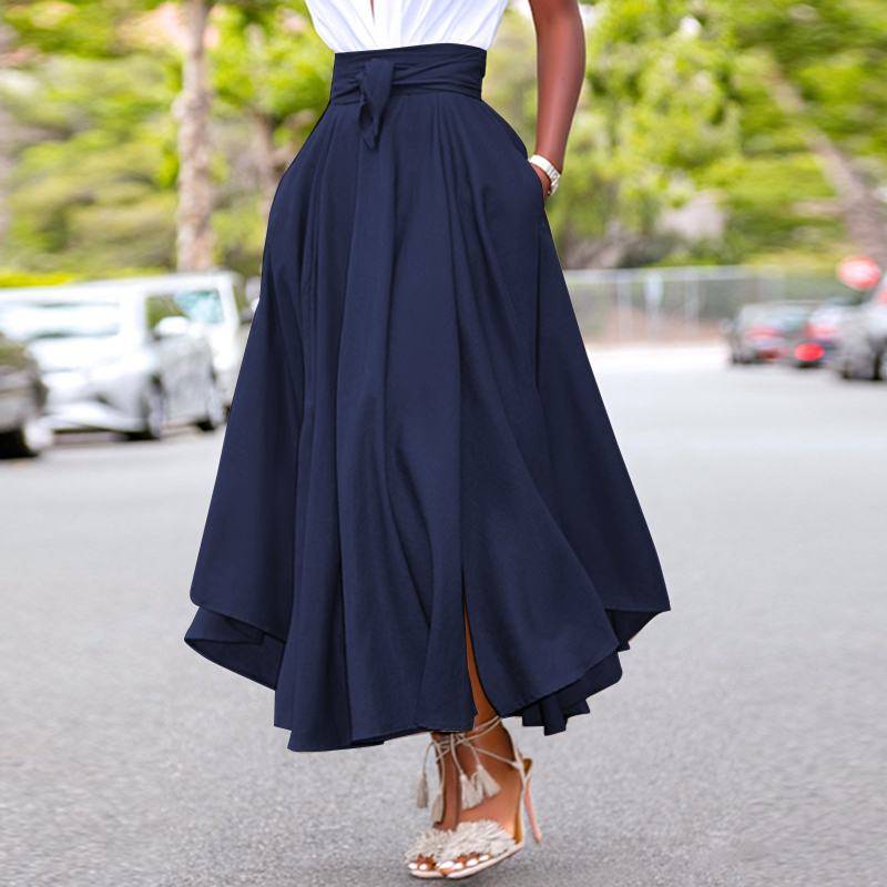 Irregular High Waist Skirt - Bottoms - Skirts - 7 - 2024