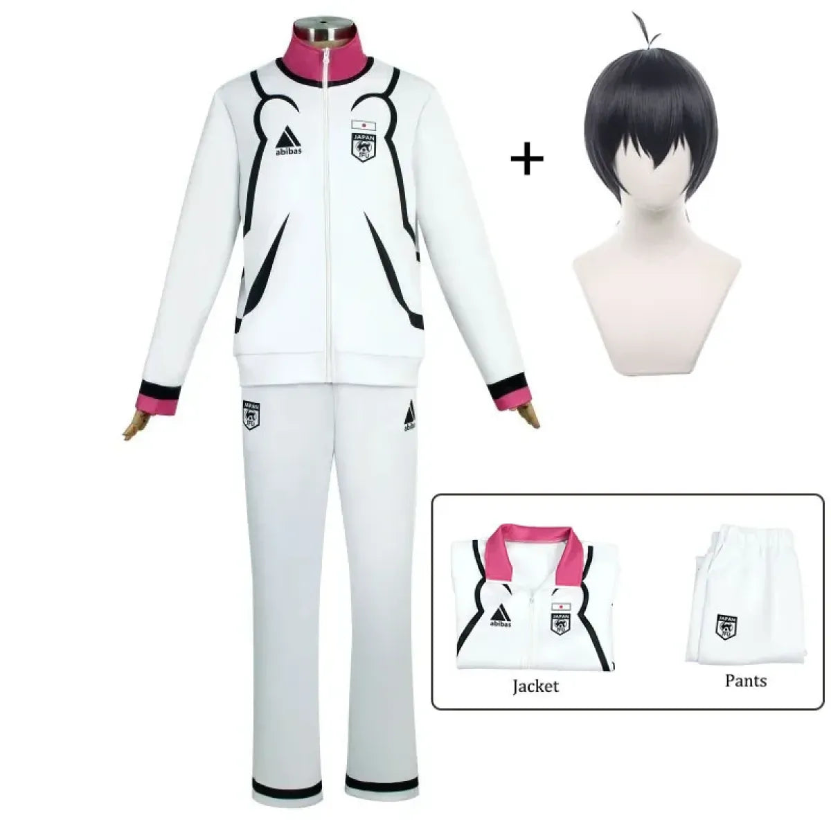 Blue Lock Isagi Yoichi Cosplay Costume Set with Wig - Anime - Cosplay - 6