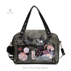 Y2K Star Ita Bag with Transparent Display Window - Crossbody Bags - Shoulder Bag - 14