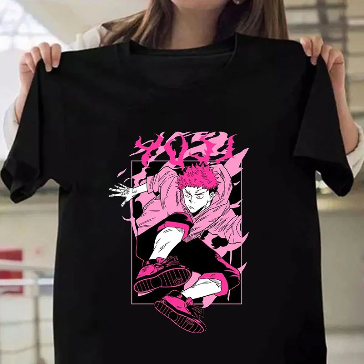 Itadori Yuji Anime Graphic T-Shirt - T-Shirts - T-Shirt - 1