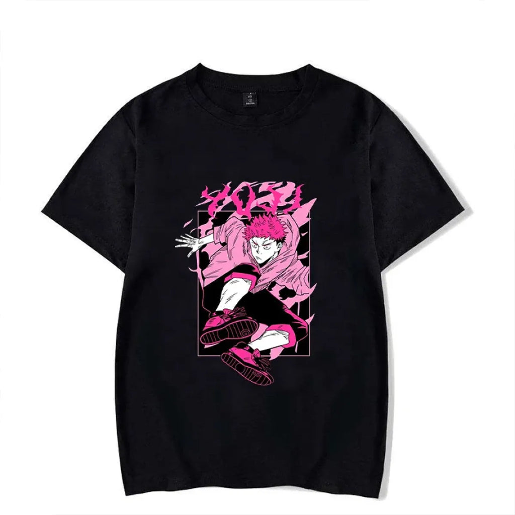Itadori Yuji Anime Graphic T-Shirt - T-Shirts - T-Shirt - 11