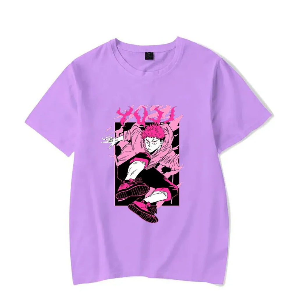 Itadori Yuji Anime Graphic T-Shirt - T-Shirts - T-Shirt - 9