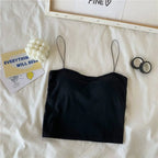 Basic Crop Top Sleeveless - Women’s Clothing & Accessories - 25