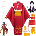 Izumi Kyouka Kimono Cosplay Set – BSD Anime Costume - Anime - Cosplay Outfit - 1