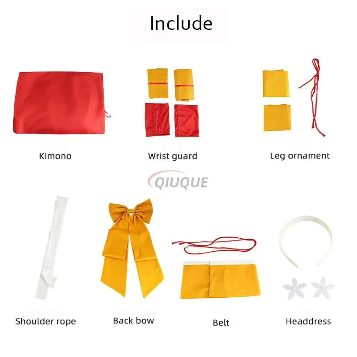 Izumi Kyouka Kimono Cosplay Set – BSD Anime Costume - Anime - Cosplay Outfit - 5