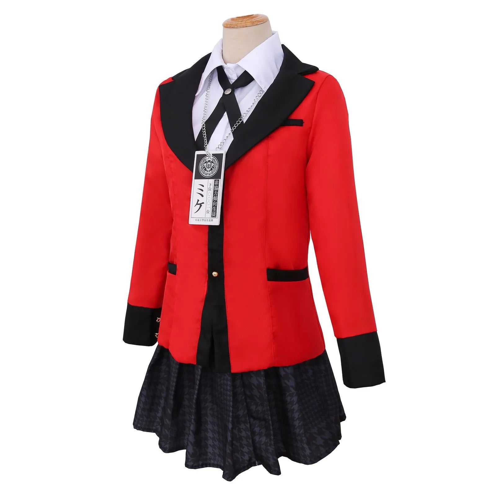 Jabami Yumeko Cosplay Costume - Kakegurui Uniform Wig Full Set - Anime - Costumes - 4 - 2024