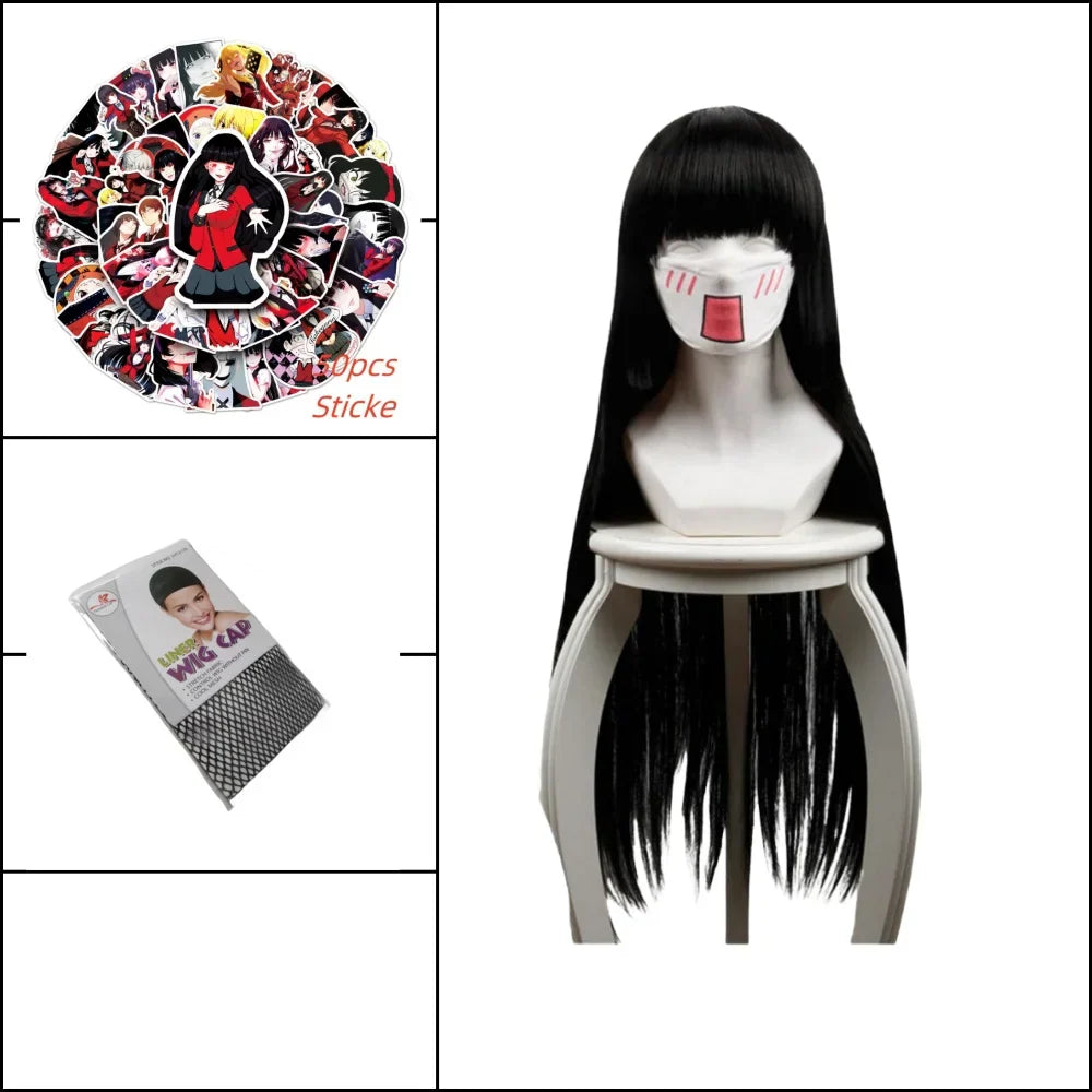 Jabami Yumeko Cosplay Costume - Kakegurui Uniform Wig Full Set - A1 / S / CHINA | anime - Anime - Costumes - 7 - 2024