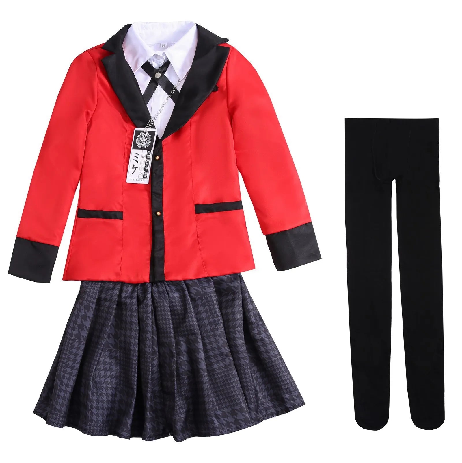 Jabami Yumeko Cosplay Costume - Kakegurui Uniform Wig Full Set - Anime - Costumes - 3 - 2024