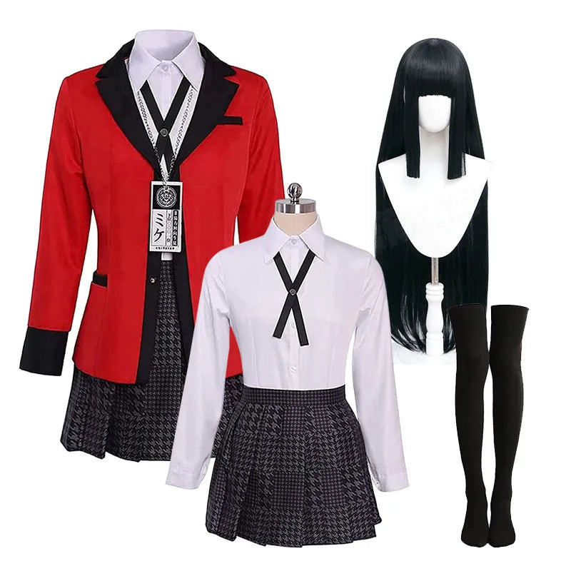 Kakegurui Jabami Yumeko School Girls JK Uniform Set - All Products - Clothing - 1 - 2024