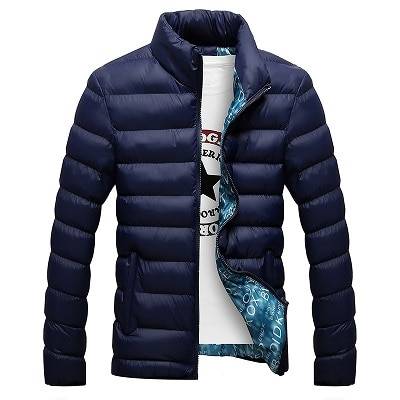 Men’s Quilted Warm Jacket - Dark Blue / XXXL - Jackets & Coats - Coats & Jackets - 12 - 2024
