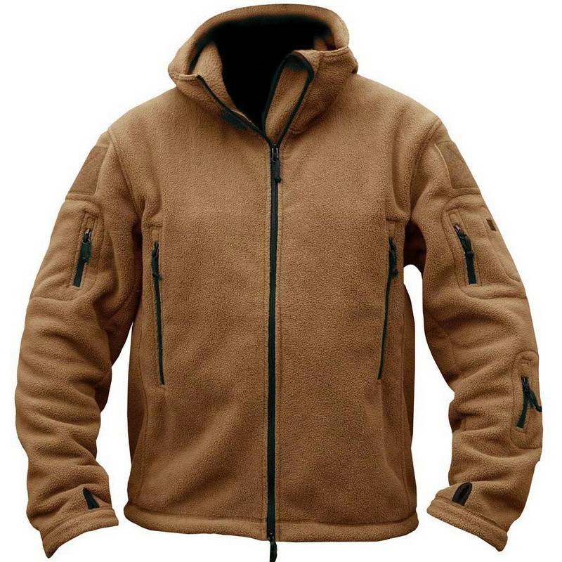 Tactical Fleece Jacket - Brown / XL - Jackets & Coats - Coats & Jackets - 16 - 2024
