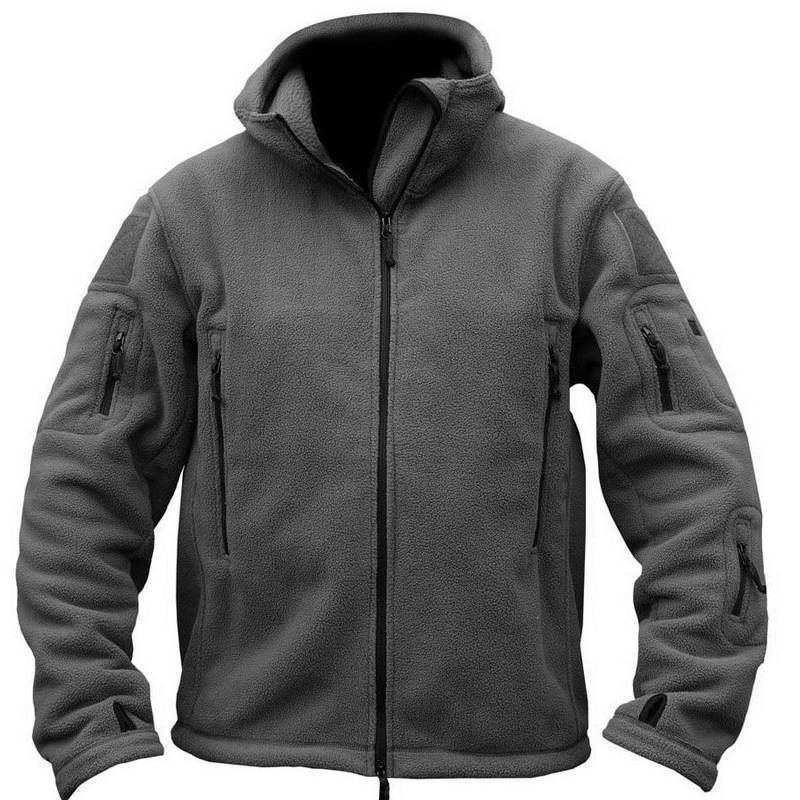 Tactical Fleece Jacket - Gray / XL - Jackets & Coats - Coats & Jackets - 17 - 2024