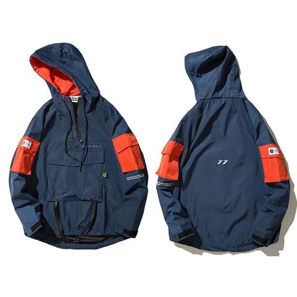 Waterproof Harajuku Jacket - Blue / XXL - Jackets & Coats - Coats & Jackets - 15 - 2024