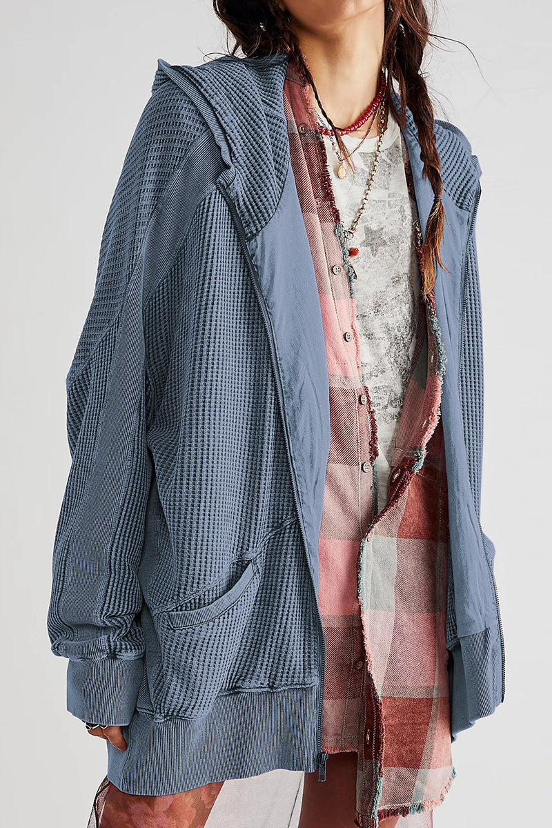 Zip-Up Long Sleeve Jacket - Jackets & Coats - Coats & Jackets - 18 - 2024