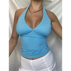 Sexy Off Shoulder Crop Top - Blue / S - Women’s Clothing & Accessories - Shirts & Tops - 13 - 2024