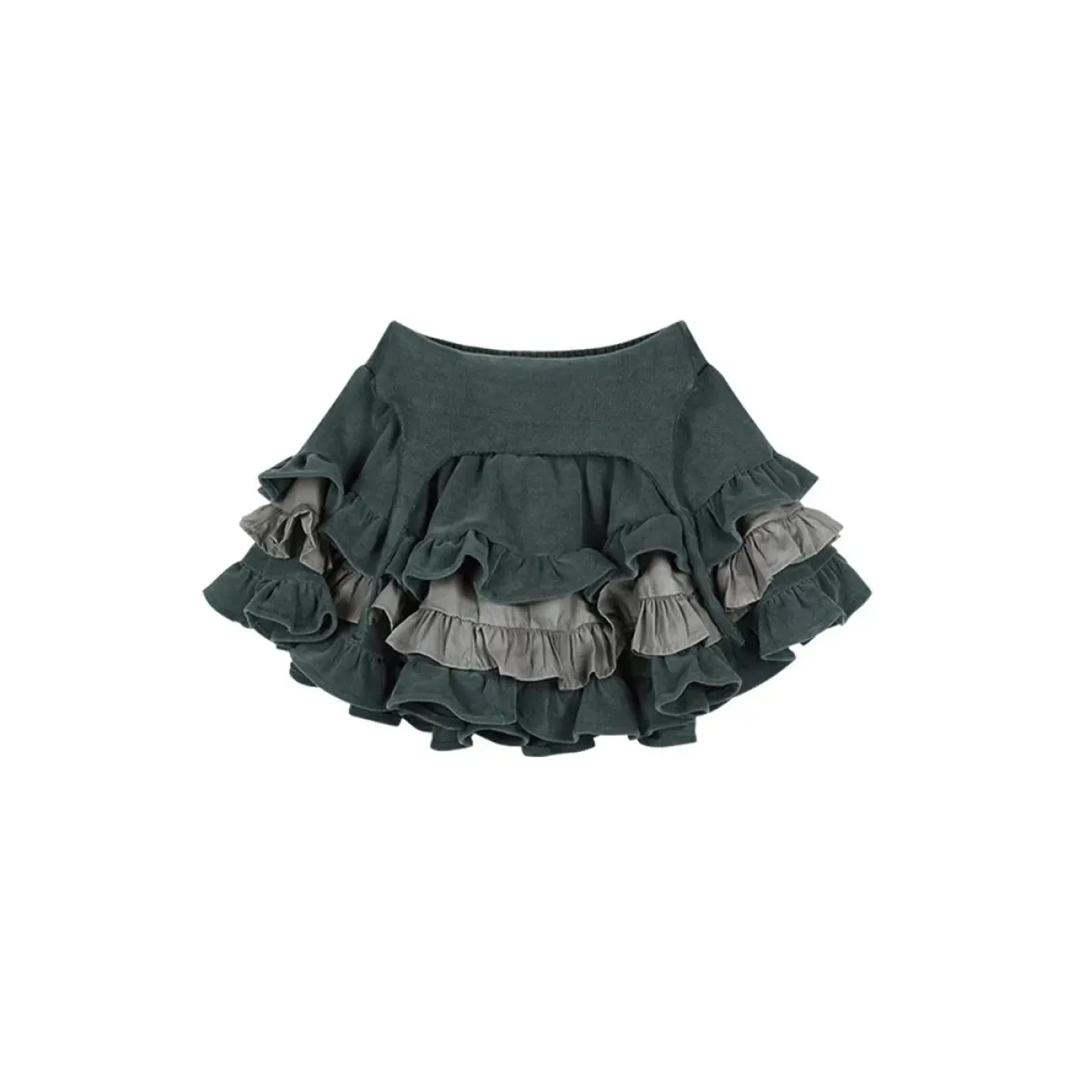 Japanese Kawaii 2-Piece Set - Long Sleeve Crop Top and A-Line Mini Skirt - Bottoms - 5