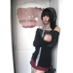 Japanese Knitted Grunge Tattoo Print Long Sleeve T-shirt - T-Shirts - 16