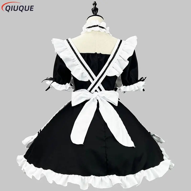 Japanese Maid Uniform Cosplay Costume - Lovely Lolita Dress - Sweet Cat Cafe Princess - All Dresses - Costumes - 3