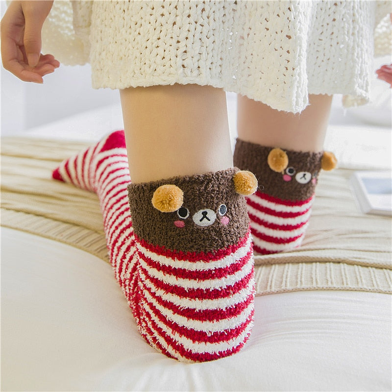 Japanese Mori Girl Animal Socks - Women’s Clothing & Accessories - Shirts & Tops - 3 - 2024