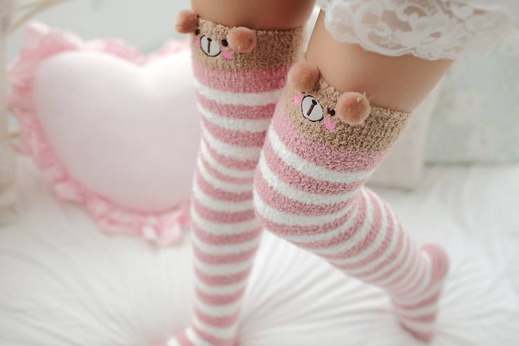 Japanese Mori Girl Animal Socks - Women’s Clothing & Accessories - Shirts & Tops - 38 - 2024