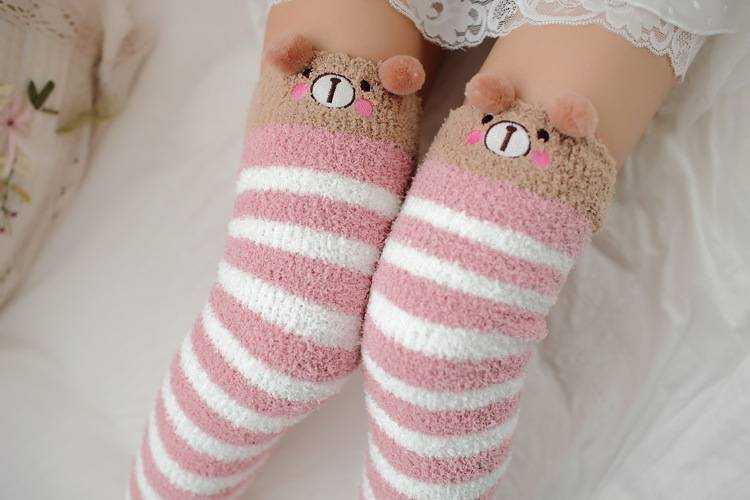 Japanese Mori Girl Animal Socks - Women’s Clothing & Accessories - Shirts & Tops - 39 - 2024