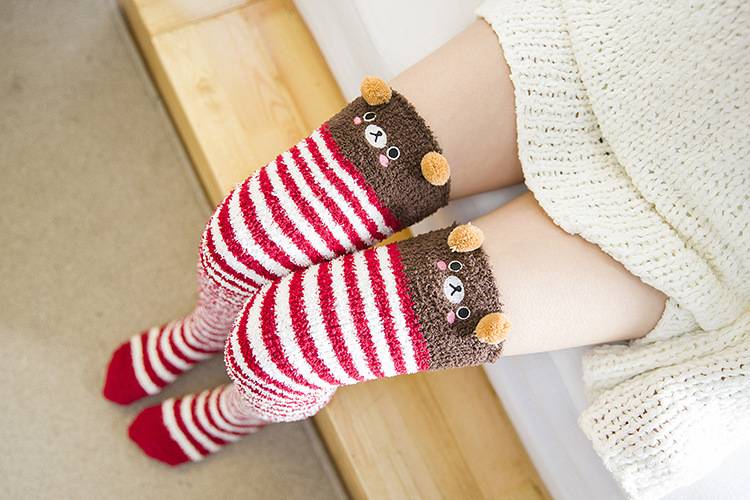 Japanese Mori Girl Animal Socks - Women’s Clothing & Accessories - Shirts & Tops - 40 - 2024