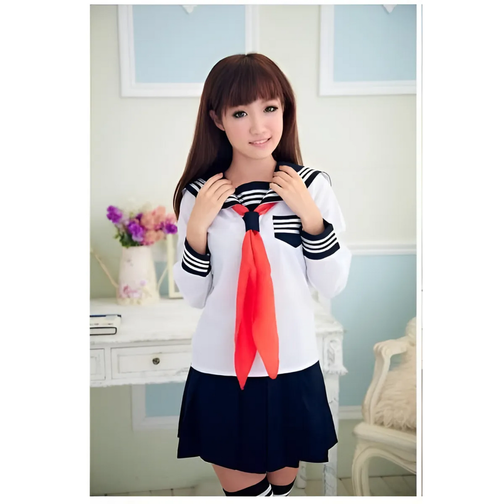 Japanese Navy Sailor Uniform - Women’s Clothing & Accessories - 17