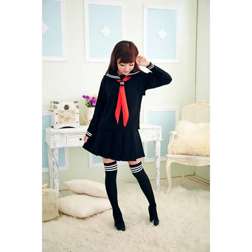 Japanese Navy Sailor Uniform - Women’s Clothing & Accessories - 5