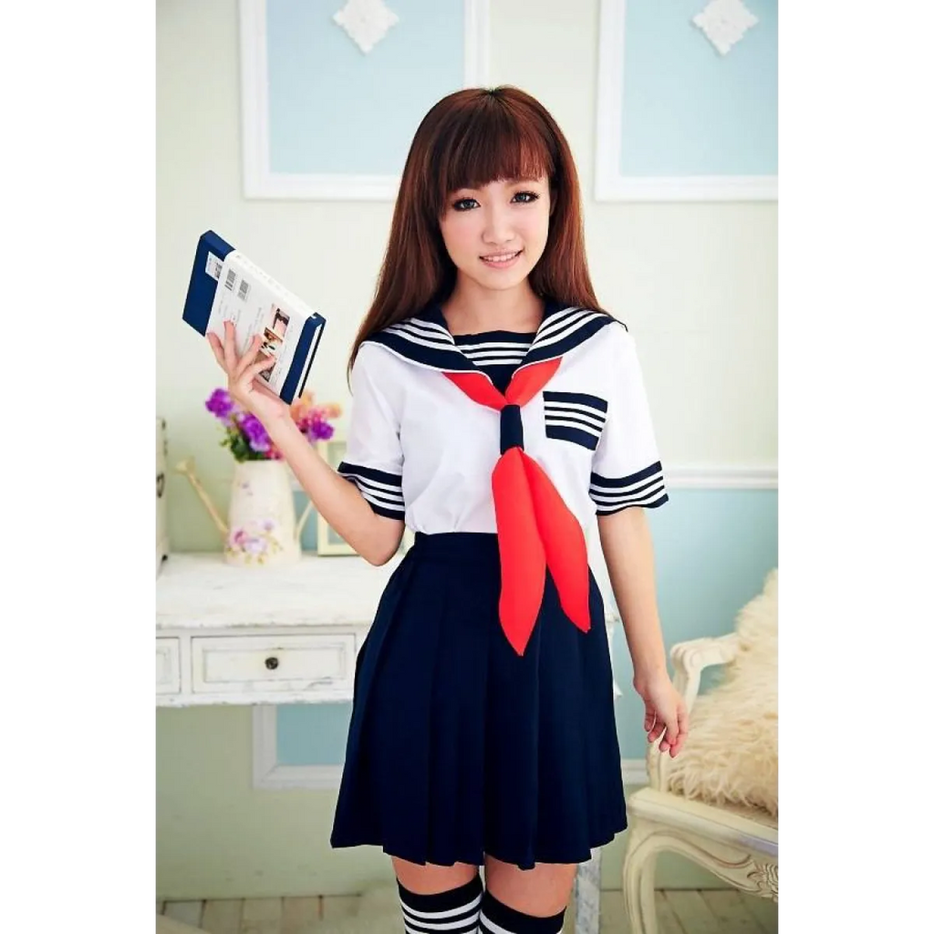 Japanese Navy Sailor Uniform - Women’s Clothing & Accessories - 7