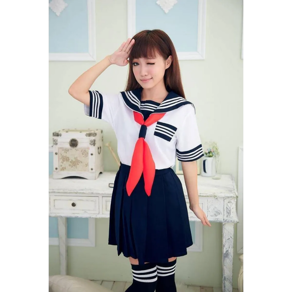 Japanese Navy Sailor Uniform - Women’s Clothing & Accessories - 8
