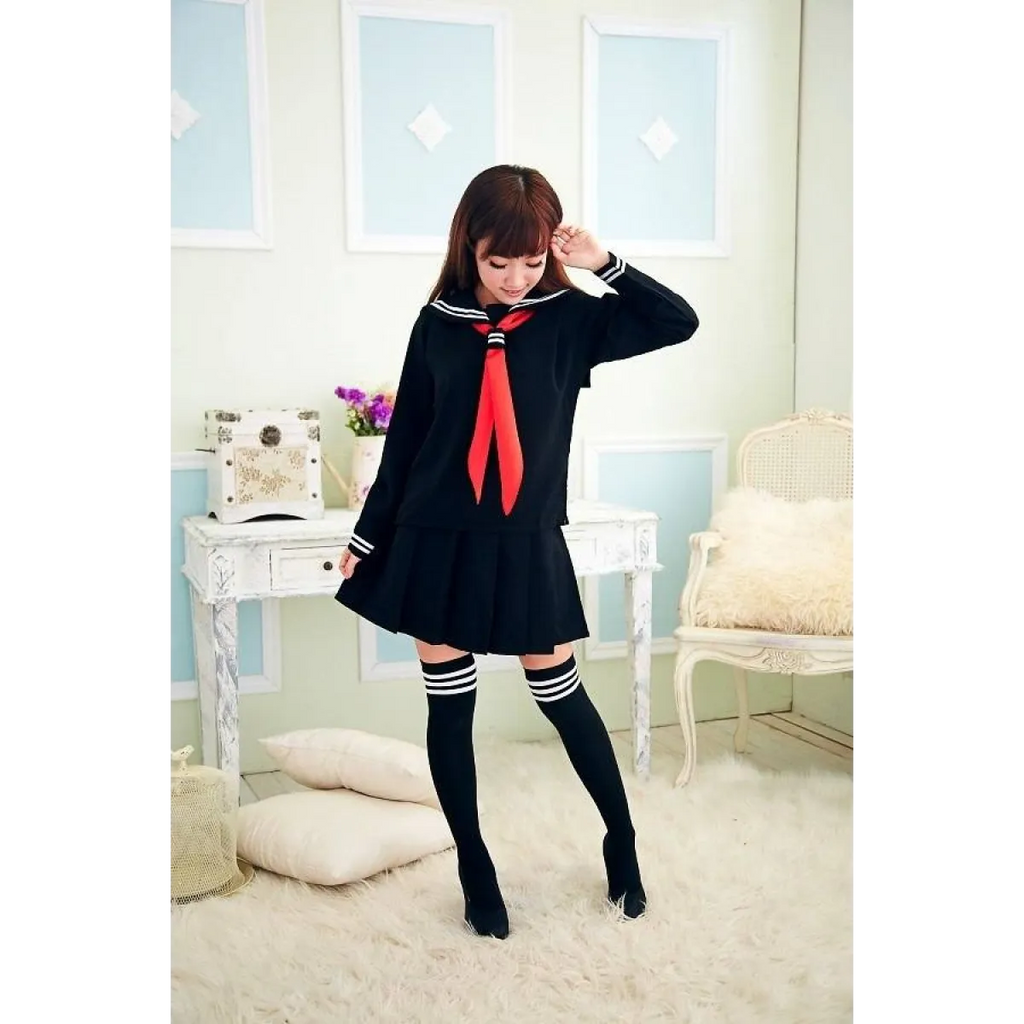 Japanese Navy Sailor Uniform - Women’s Clothing & Accessories - 9