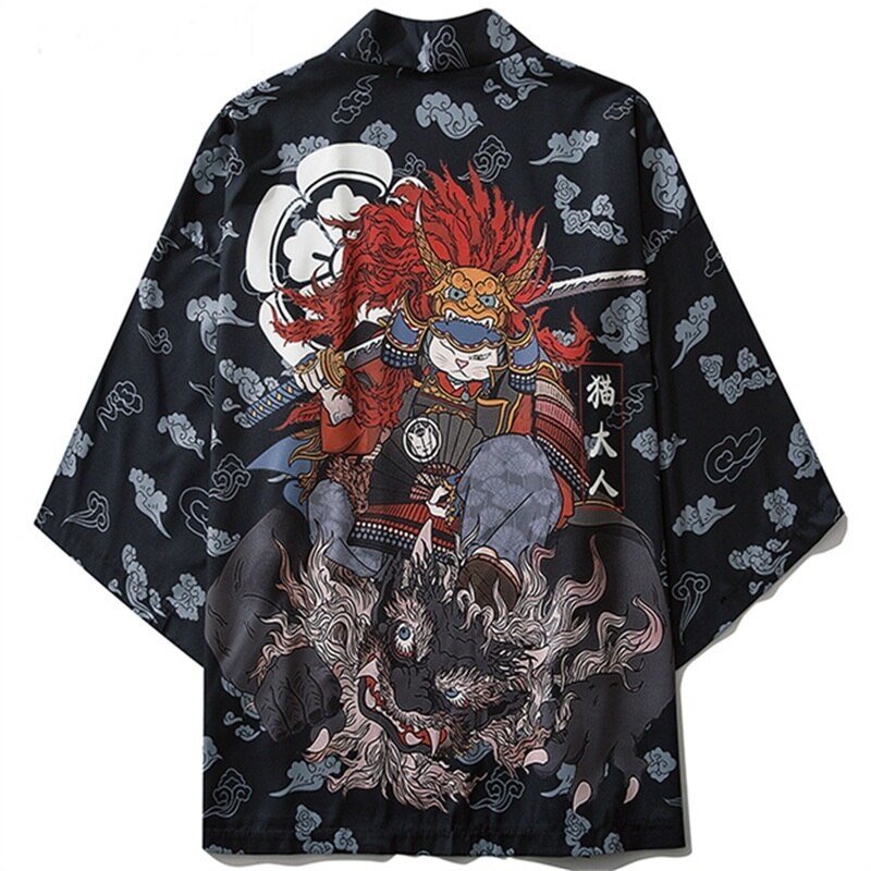 Japanese Print Kimonos - 14 / One Size - Women’s Clothing & Accessories - Kimonos - 12 - 2024