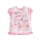 Cute Japanese Print T-Shirt – Colorful Kawaii Summer Top for Girls - T-Shirts - Short - Round - T-Shirt - 6
