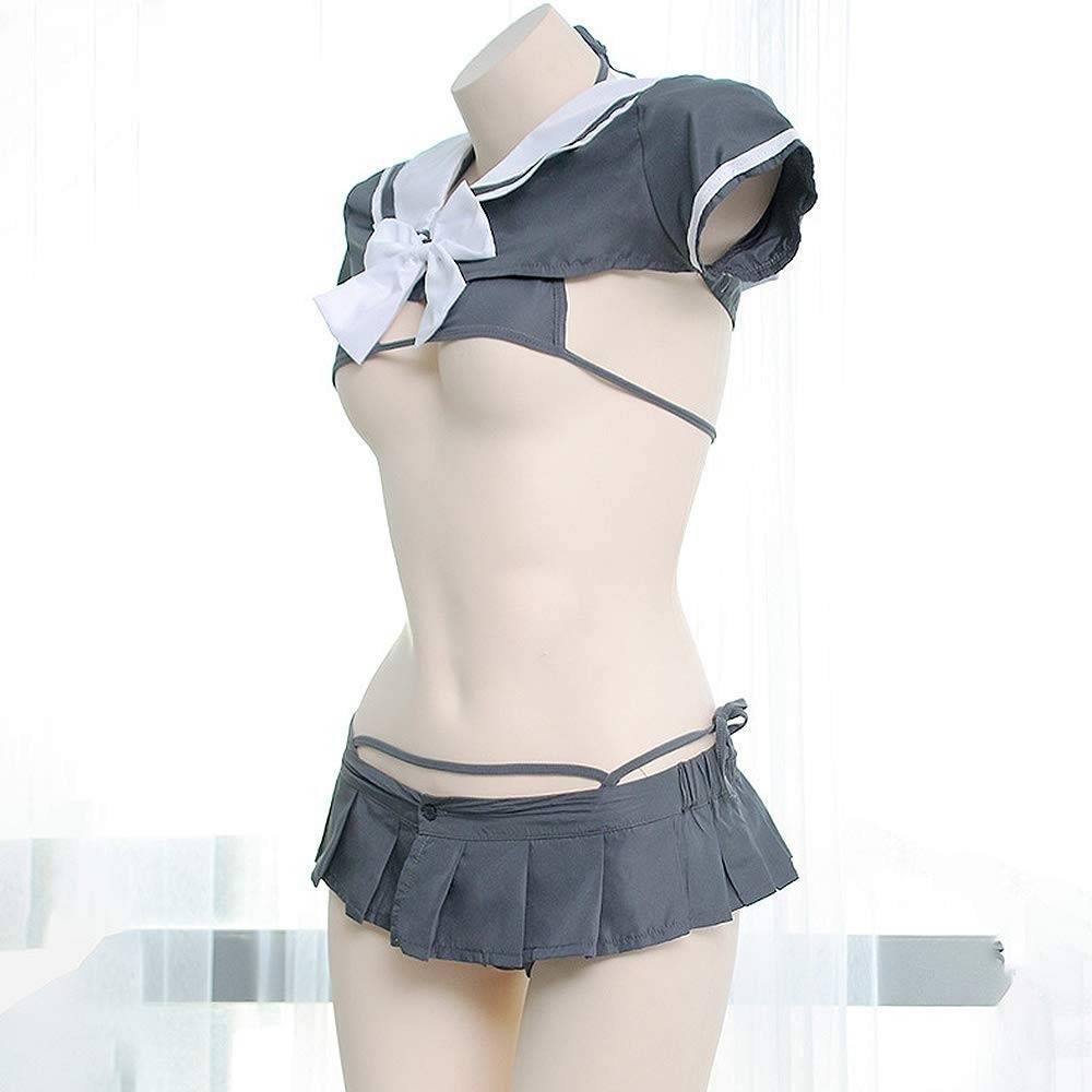 Japanese Schoolgirl Set - Gray / One Size - Sexy Lingerie - Clothing - 8 - 2024