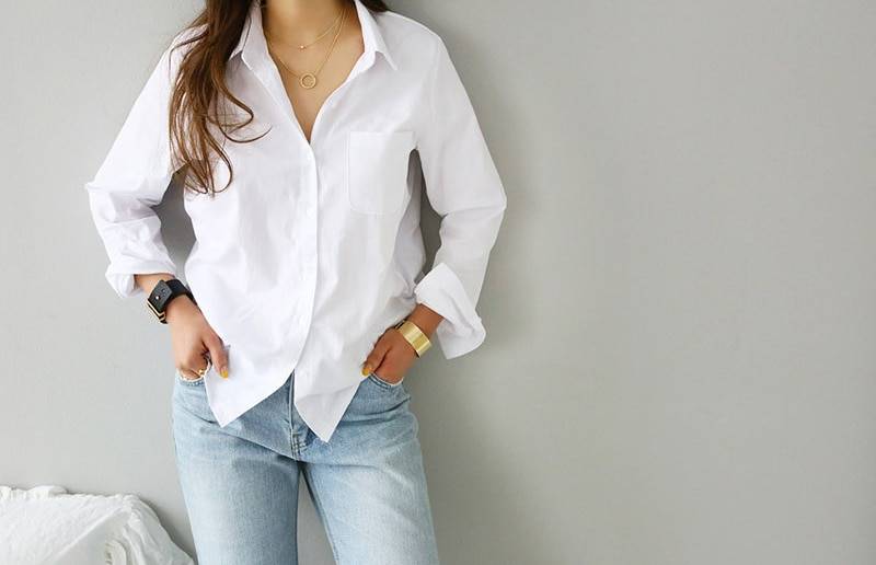 White Summer Blouse - Women’s Clothing & Accessories - Shirts & Tops - 5 - 2024