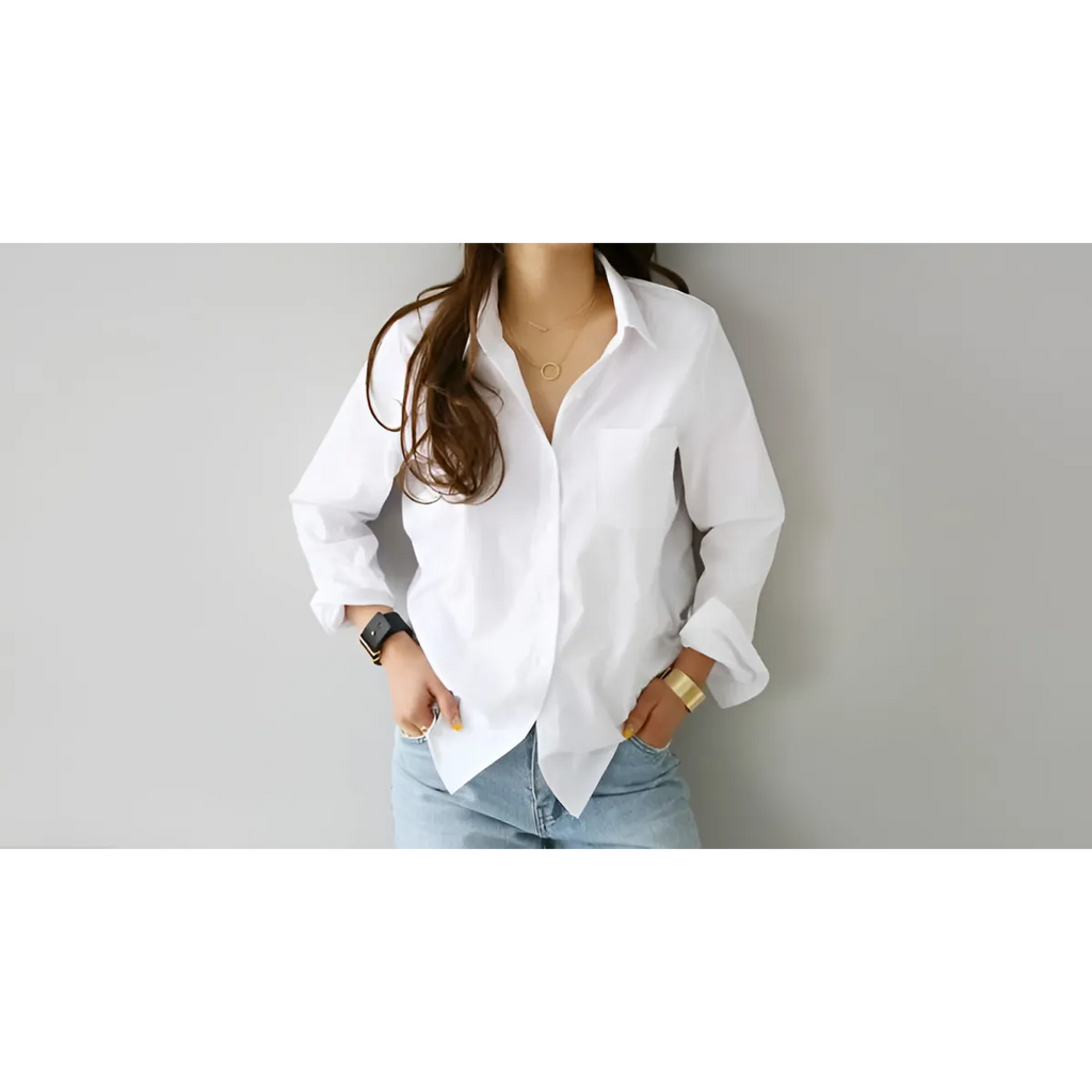 White Summer Blouse - Women’s Clothing & Accessories - 11