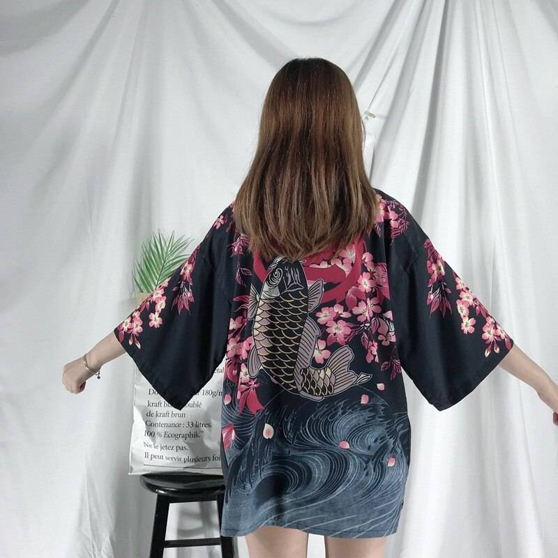 Japanese Streetwear Kimono Cardigans - Women’s Clothing & Accessories - Pants - 15 - 2024