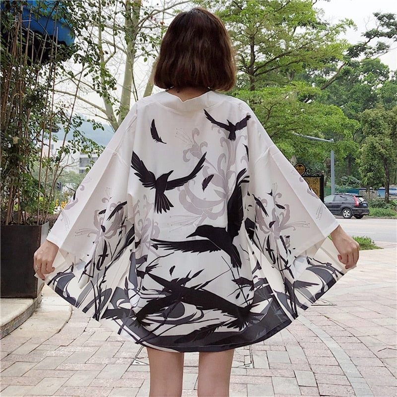 Japanese Streetwear Kimono Cardigans - Women’s Clothing & Accessories - Pants - 2 - 2024